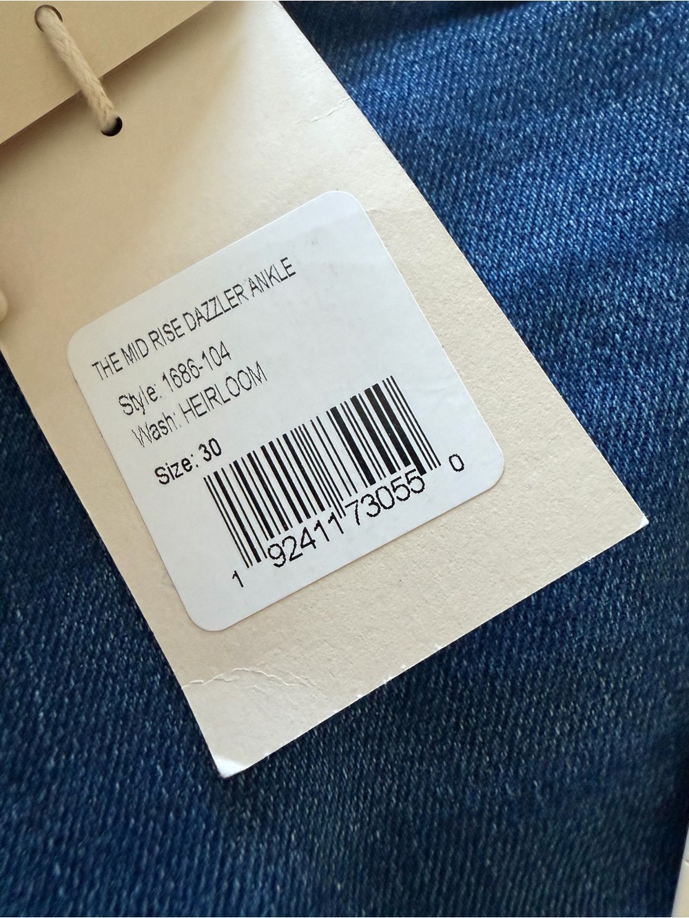 NWT MOTHER Mid Rise Rambler Ankle - Picture 12 of 14